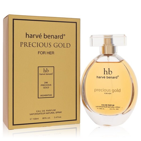 Harve Benard Precious Gold Eau De Parfum for Women - 3.4 oz
