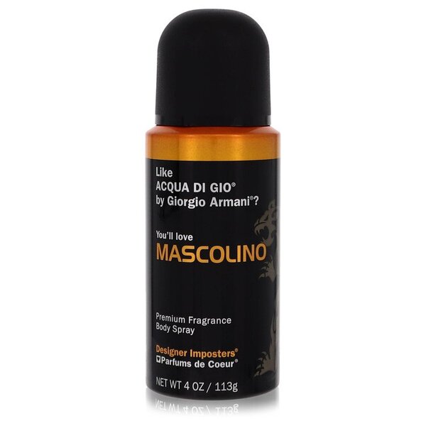 Mascolino Body Spray by Designer Imposters 4 oz - Sporty Confidence