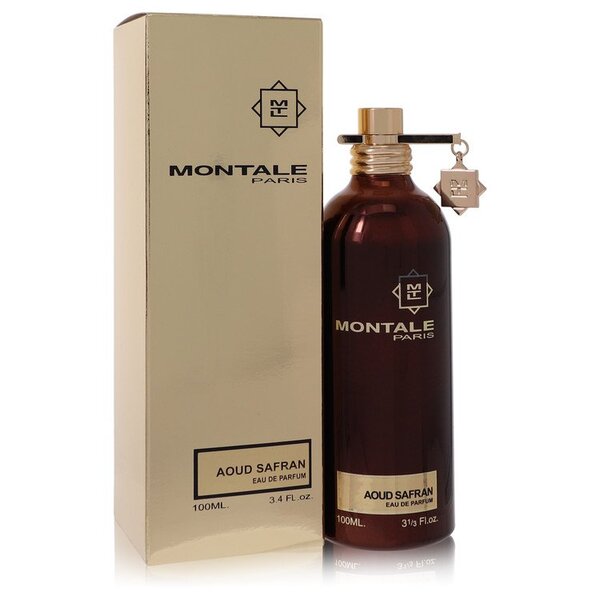 Montale Aoud Safran EDP Spray 3.4 oz: Luxurious Rose & Saffron