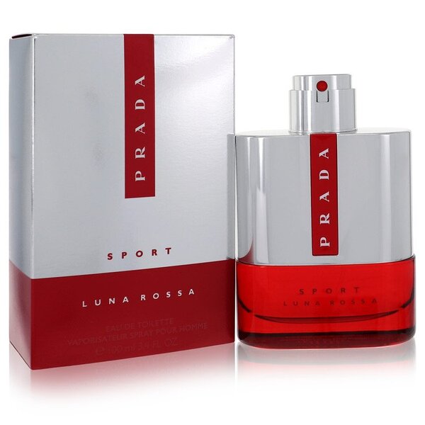 Prada Luna Rossa Sport 3.4 oz EDT Spray - Energetic Citrus & Spice