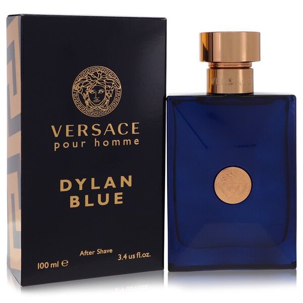 Versace Dylan Blue After Shave Lotion 3.4 oz: Invigorate & Refresh