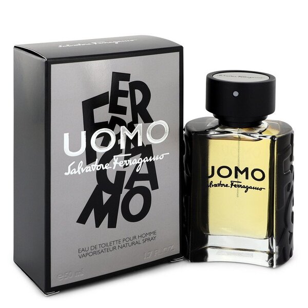 Salvatore Ferragamo Uomo Eau De Toilette for Men, 1.7 fl oz