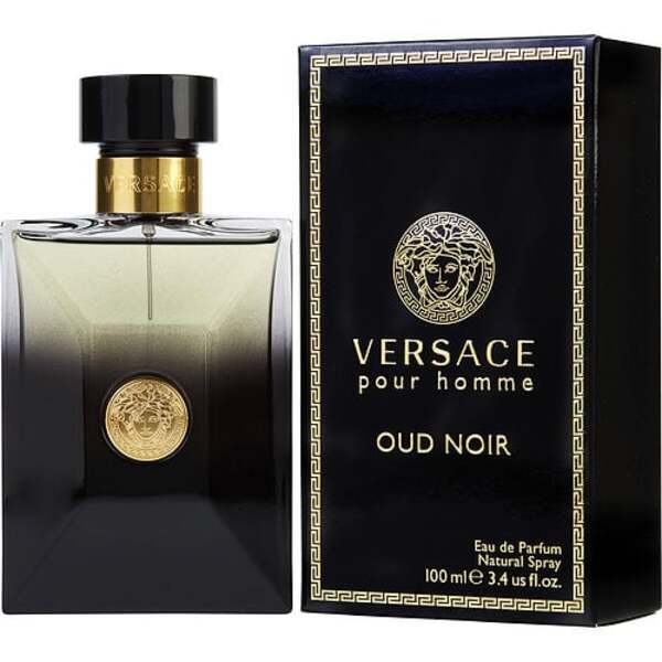Versace Pour Homme Oud Noir - 3.4 oz Eau De Parfum Spray for Men
