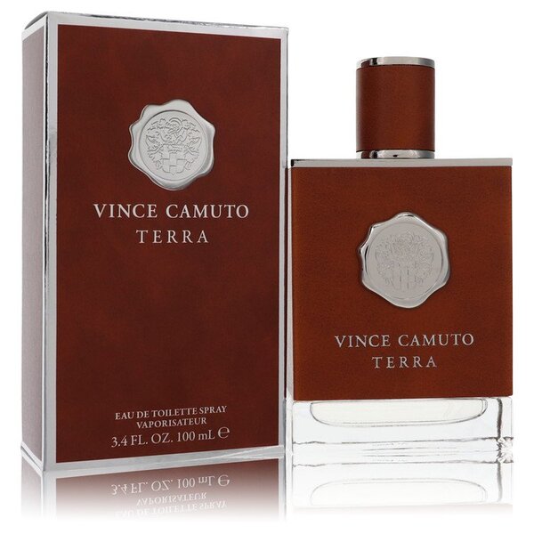 Vince Camuto Terra EDT Spray - 3.4 oz Invigorating Men's Scent