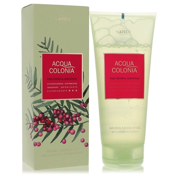 4711 Acqua Colonia Pink Pepper & Grapefruit Shower Gel 6.8 oz