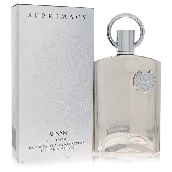 Afnan Supremacy Silver Eau De Parfum Spray - 5 oz Citrus Woody