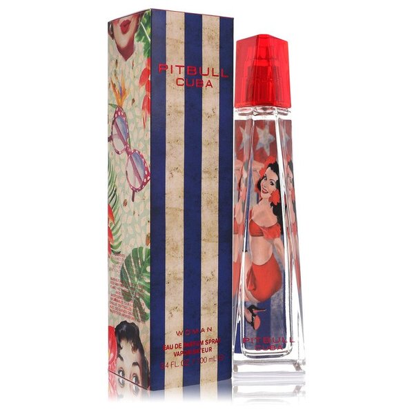 Pitbull Cuba EDP Spray 3.4 oz for Women: Tropical Escape