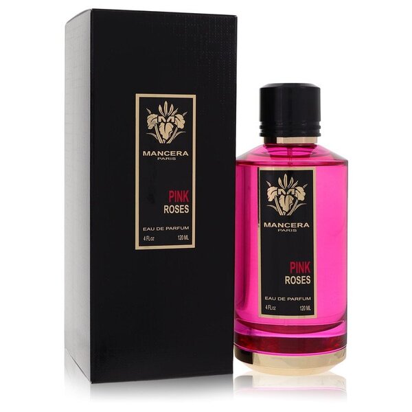 Mancera Pink Roses Eau De Parfum 4 oz - A Delicate Floral Embrace