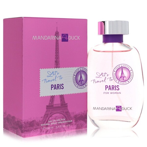 Mandarina Duck Let's Travel to Paris 3.4 oz EDT Spray - For Women