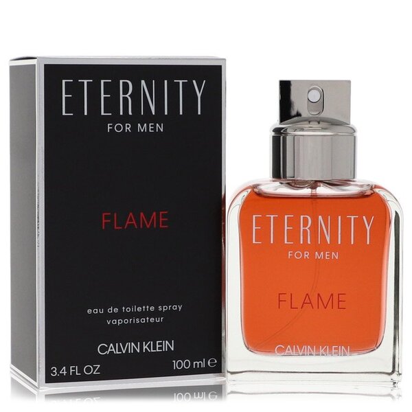 Calvin Klein Eternity Flame Eau De Toilette for Men - 3.4 oz