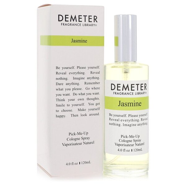 Demeter Jasmine 4 oz Cologne Spray: Intensely Floral, Captivating Aroma