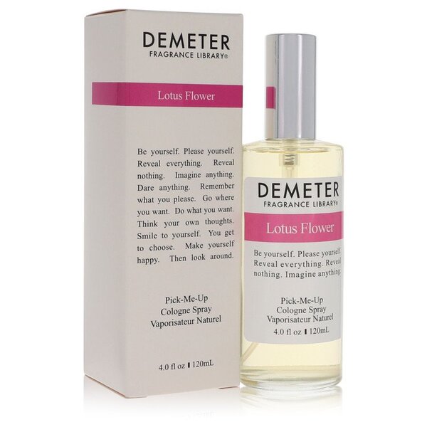 Demeter Lotus Flower Cologne Spray - 4 oz Pure Floral Bliss