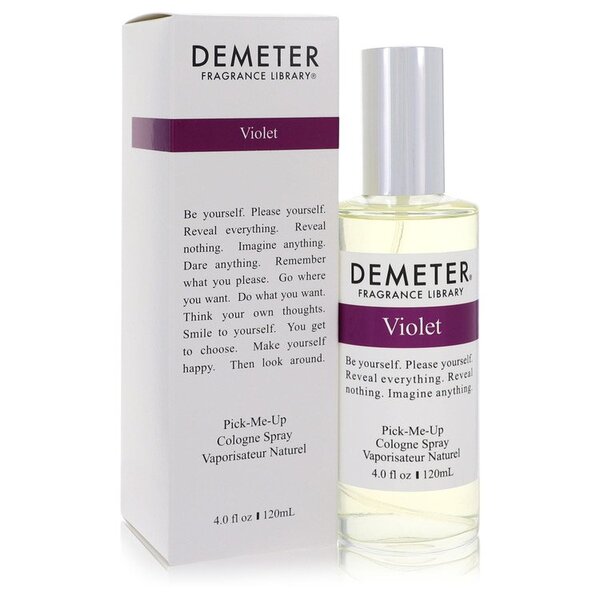 Demeter Violet Cologne Spray - 4 oz Floral Fragrance