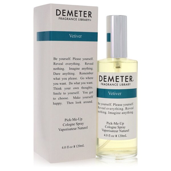 Demeter Vetiver Cologne Spray 4 oz: Earthy & Compliment-Worthy