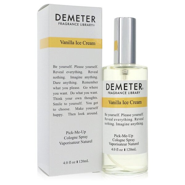 Demeter Vanilla Ice Cream 4 oz Cologne - Sweet Creamy Scent