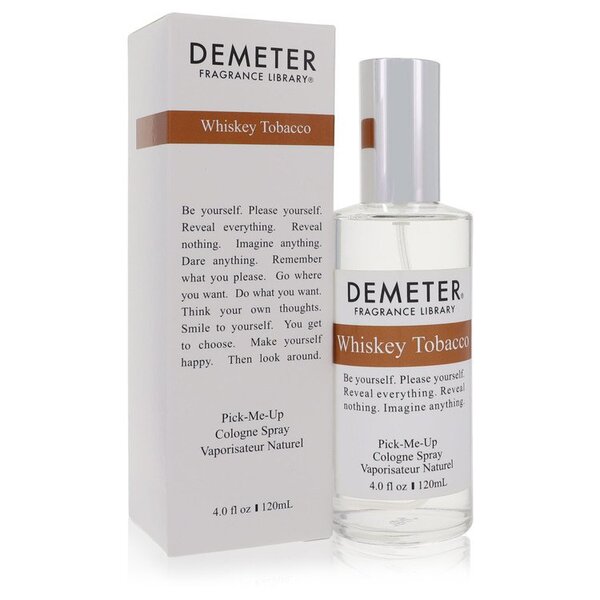 Demeter Whiskey Tobacco 4 oz Cologne - Bold Smoky Scent