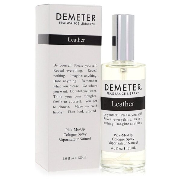 Demeter Leather 4 oz Cologne Spray: Rich Unisex Scent