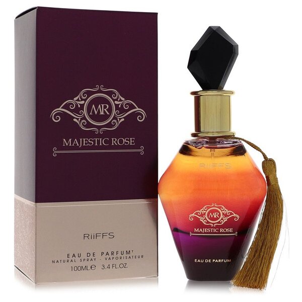 Riiffs Majestic Rose 3.4 oz Unisex Floral Honey Saffron EDP