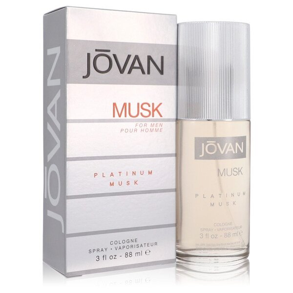 Jovan Platinum Musk Cologne Spray for Men 3 oz
