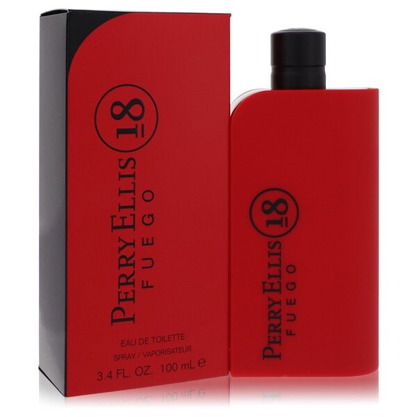 Perry Ellis 18 Fuego Eau De Toilette for Men - 3.4 oz