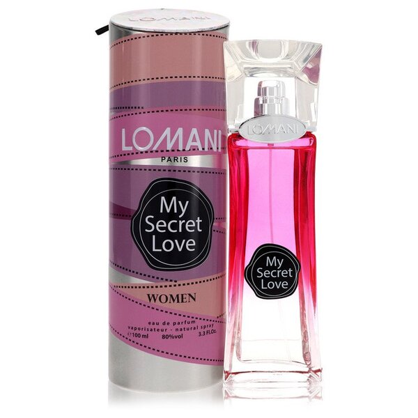 Lomani My Secret Love Eau De Parfum 3.3 oz - Floral & Fruity