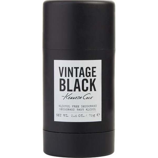 Vintage Black Deodorant Stick - Alcohol-Free - 2.6 oz - For Men - Subtle Scent, All-Day Confidence