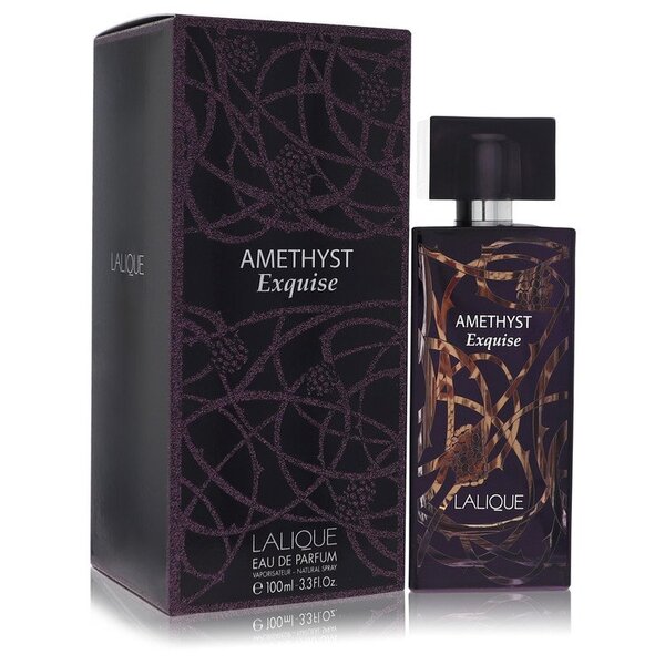 Lalique Amethyst Exquise 3.3 oz Eau de Parfum Spray - Rich Berries