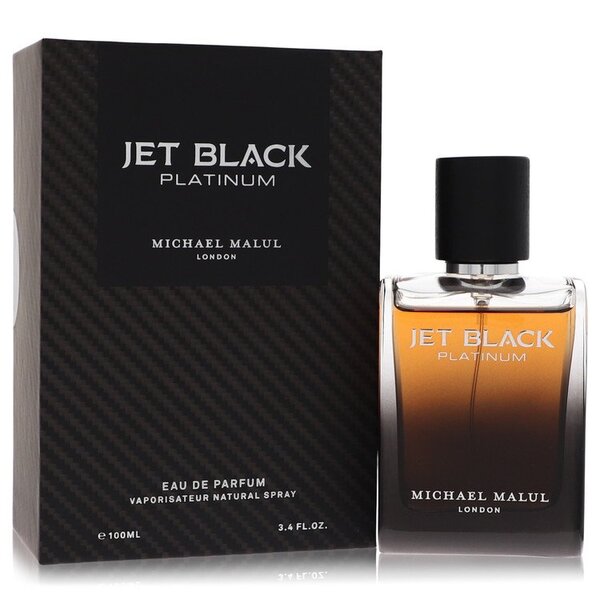 Michael Malul Jet Black Platinum Eau De Parfum 3.4 oz