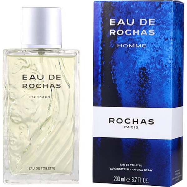 Eau De Rochas - Men's EDT Spray - 6.7 oz - Refreshing Citrus Scent