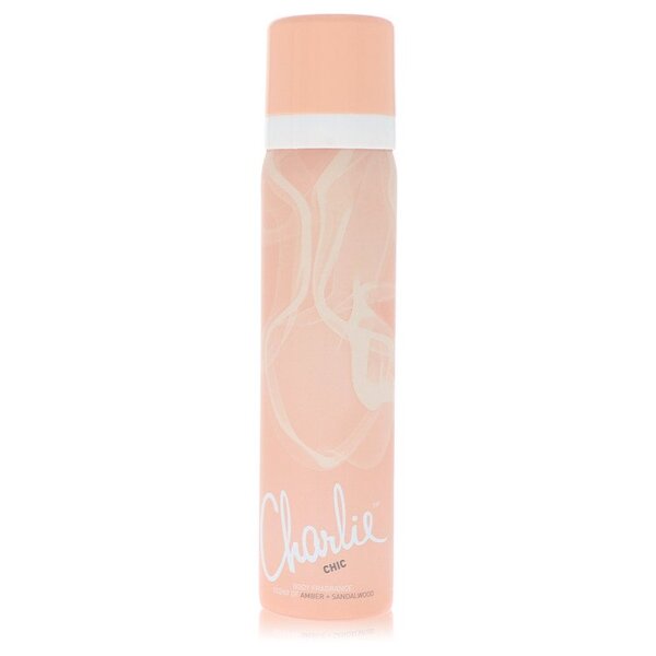 Revlon Charlie Chic Body Spray, 2.5 oz Floral Fruity Spice