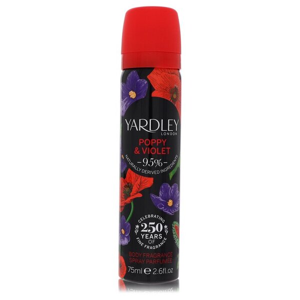 Yardley London Poppy & Violet Body Spray - 2.6 oz