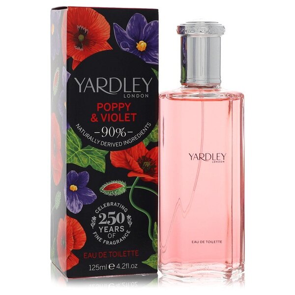 Yardley London Poppy & Violet EDT Spray - 4.2 oz