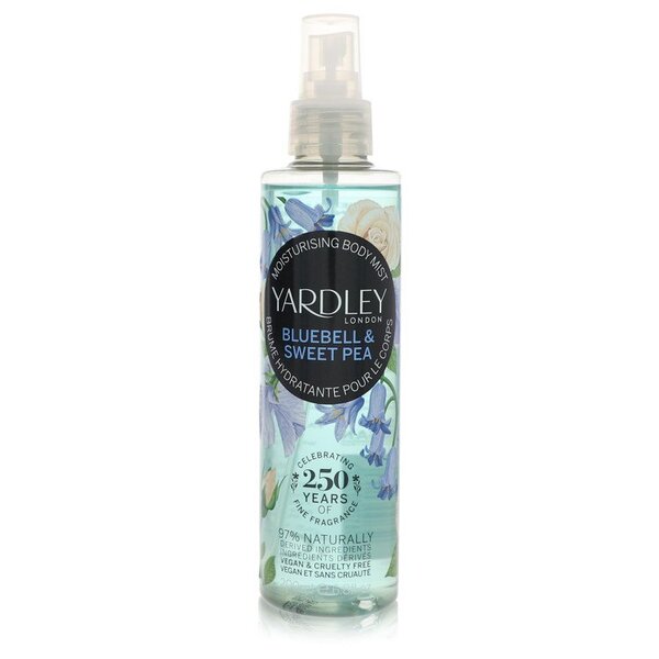 Yardley London Bluebell & Sweet Pea 6.8 oz Moisturizing Body Mist