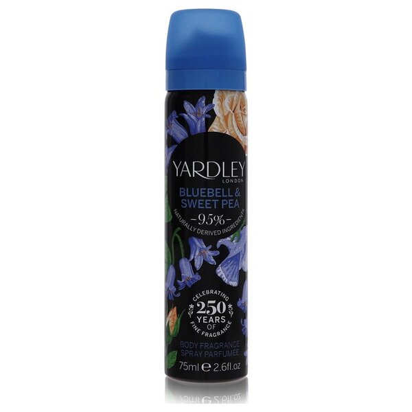 Yardley London Bluebell & Sweet Pea 2.6 oz Body Spray