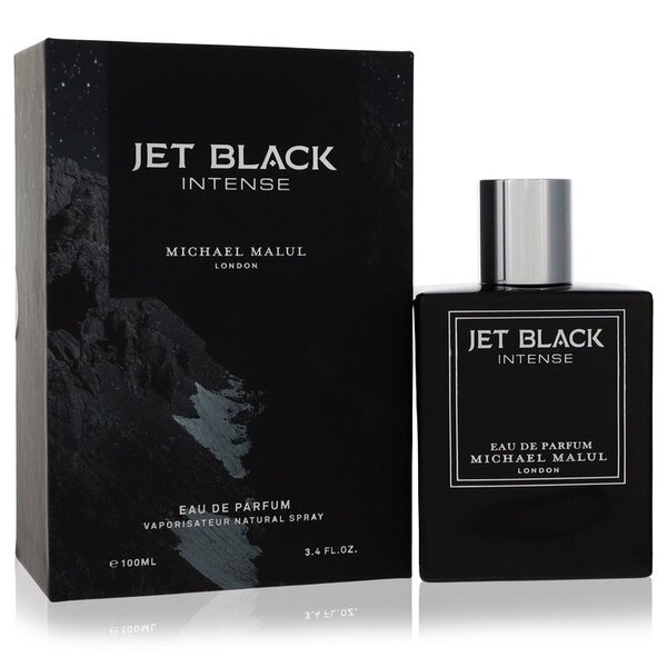 Michael Malul Jet Black Intense EDP Spray for Men - 3.4 oz