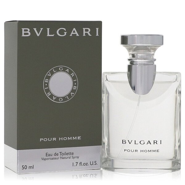 Bvlgari Eau De Toilette 1.7 oz - Timeless Masculine Sophistication