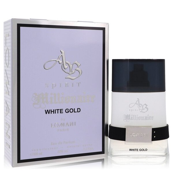 Lomani Ab Spirit Millionaire White Gold EDP 3.3 oz