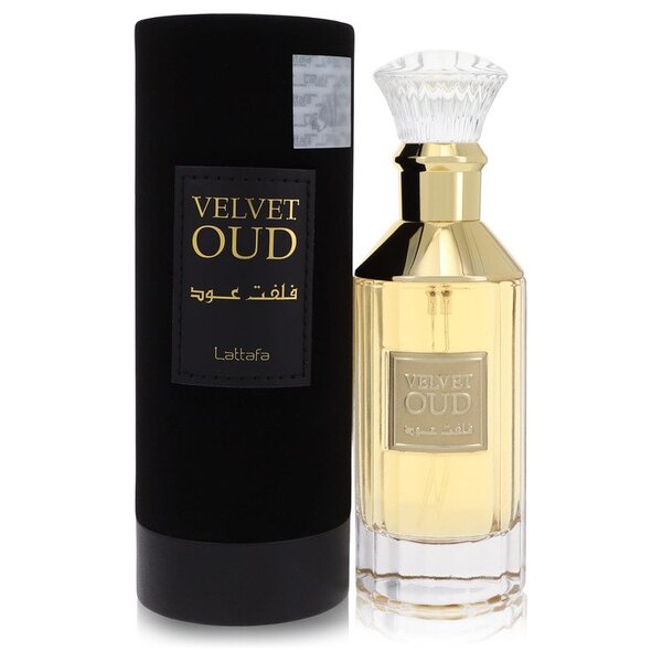Lattafa Velvet Oud 3.4 oz Eau De Parfum - Rich Unisex Fragrance