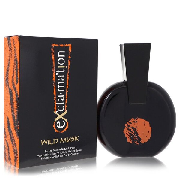 Coty Exclamation Wild Musk Eau De Toilette Spray 3.4 oz for Women