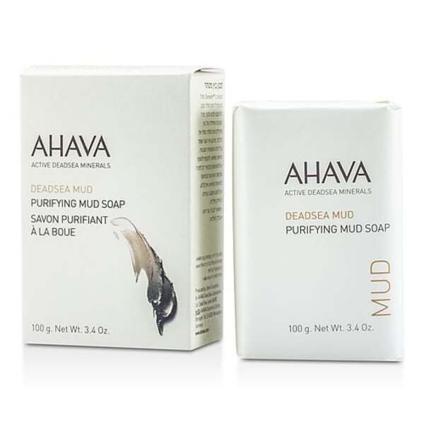 Ahava Deadsea Mud Purifying Soap - 3.4oz (100g) - Natural Deep Clean