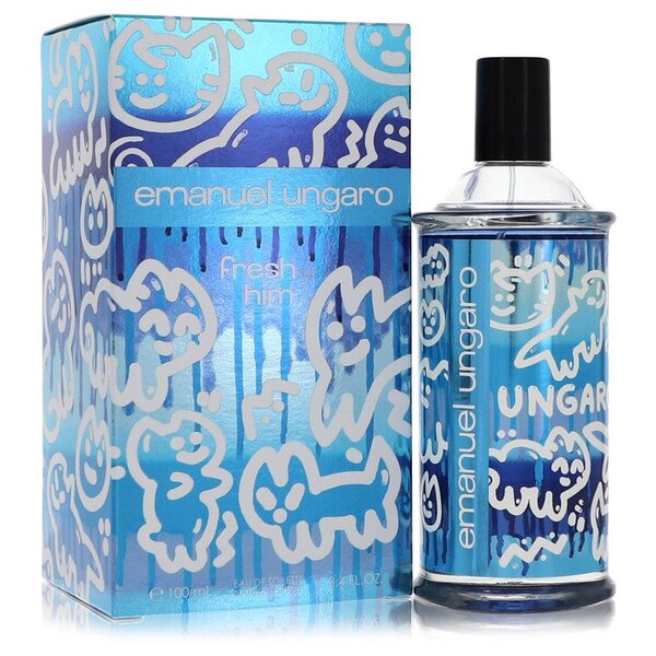 Ungaro Fresh For Him Eau de Toilette 3.4 oz - Zesty & Crisp