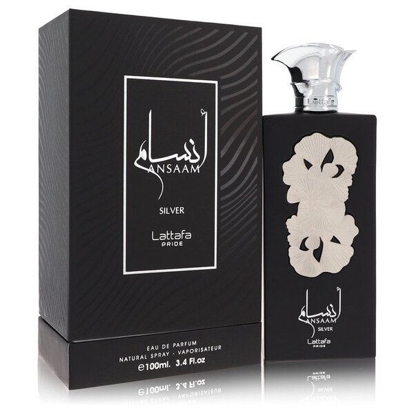 Lattafa Pride Ansaam Silver Eau De Parfum 3.4 oz