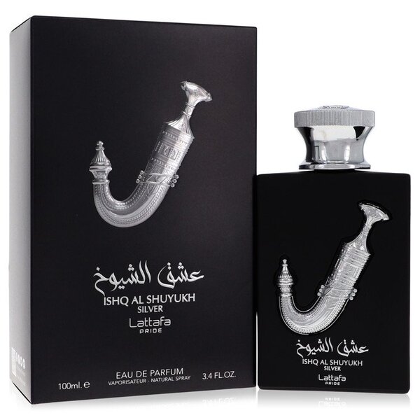 Lattafa Pride Ishq Al Shuyukh Silver Eau De Parfum 3.4 oz - Subtle & Confident