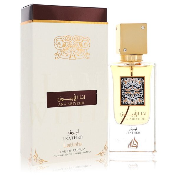 Lattafa Ana Abiyedh Leather Eau De Parfum Spray 2 oz