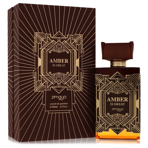 Afnan Amber is Great Unisex Extrait De Parfum 3.4 fl oz