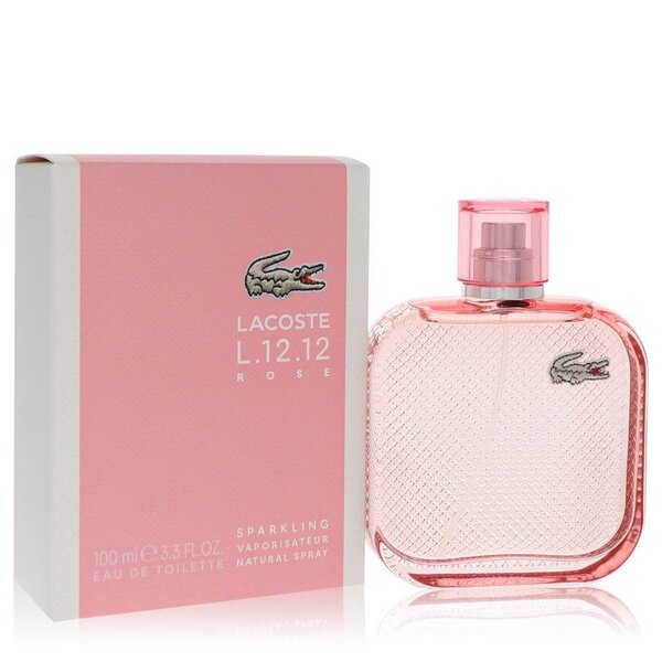 Lacoste Rose Sparkling Eau de Toilette for Women - 3.3 oz
