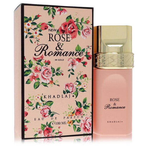 Khadlaj Rose & Romance In Gold 3.4 oz Eau De Parfum for Women
