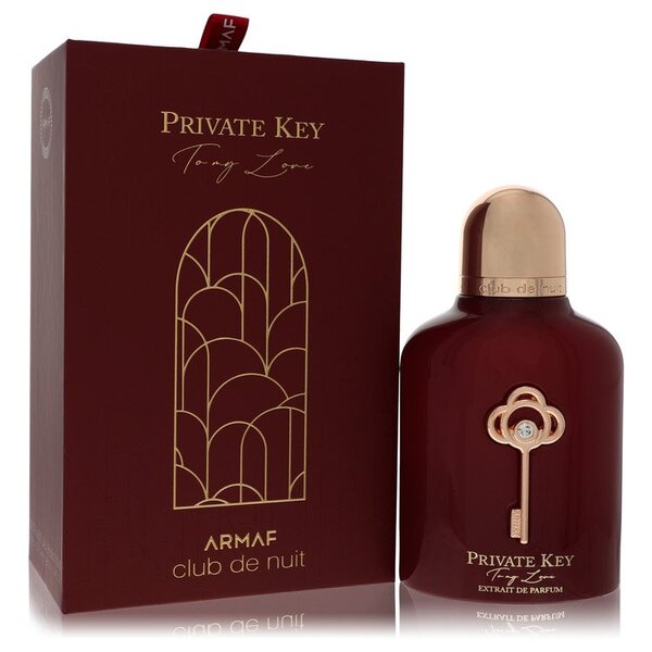 Armaf Club De Nuit Private Key To My Love Extrait De Parfum 3.4 oz