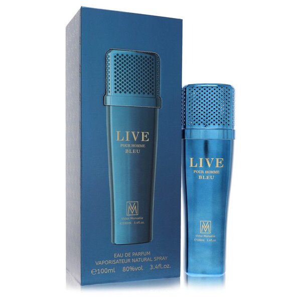 Victor Manuelle Live Bleu EDP Spray 3.4 oz - Men's