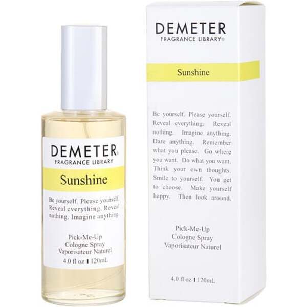 Demeter Sunshine Cologne - 4 oz Unisex Fragrance: Bottled Summer